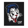 Black - Back - Stray Cats Unisex Adult Big Blue T-Shirt