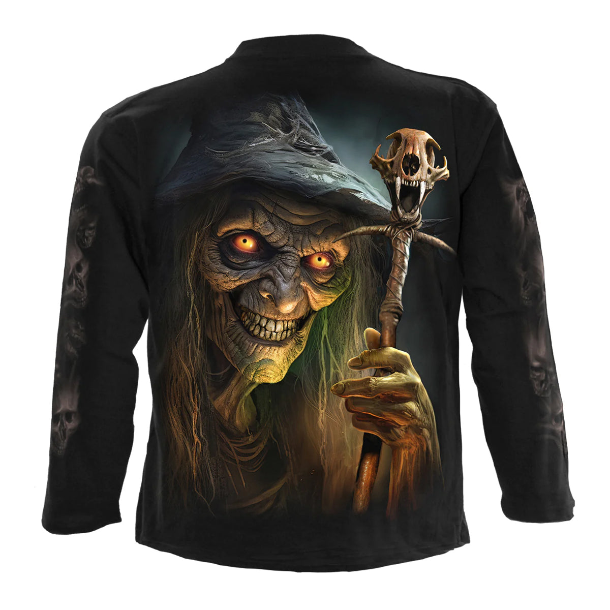 Black - Back - Spiral Direct Unisex Adult Witch´s Brew Long-Sleeved T-Shirt