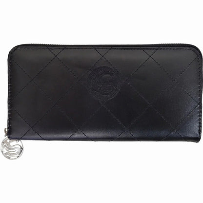 Black - Back - Spiral Direct Bleeding Heart Clutch Bag