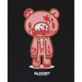 Black - Back - Gloomy Bear Unisex Adult Bloody Mesh T-Shirt