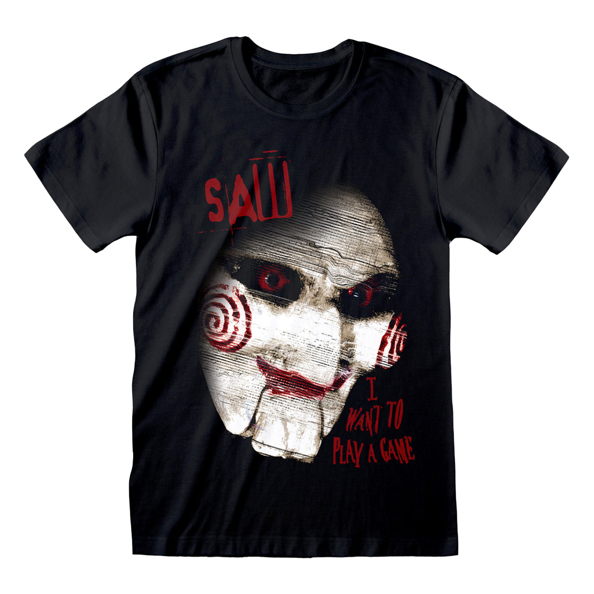 Black - Front - Sawgrass Unisex Adult Close Up T-Shirt