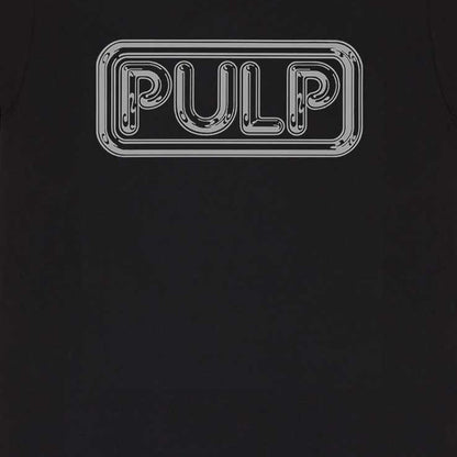 Black - Back - Pulp Unisex Adult Different Class Logo T-Shirt