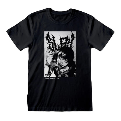 Black - Front - Zombie Makeout Club Unisex Adult Nice To See You T-Shirt
