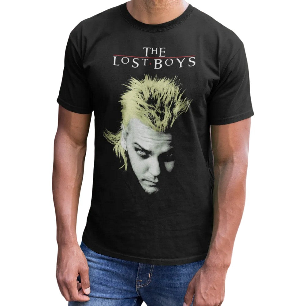 Black - Back - The Lost Boys Unisex Adult David Triptych T-Shirt