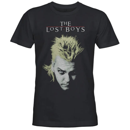 Black - Front - The Lost Boys Unisex Adult David Triptych T-Shirt