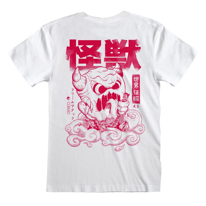 White - Back - Creepy Creams Unisex Adult Creamaggedon T-Shirt