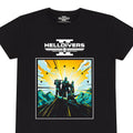 Black - Back - Helldivers 2 Unisex Adult 2D Art & Logo T-Shirt