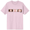 Light Pink - Front - Spy x Family Unisex Adult Anya Photo Poses T-Shirt