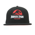 Black - Front - Jurassic Park Logo Cap