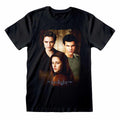 Black - Front - Twilight Unisex Adult Trio Poster T-Shirt