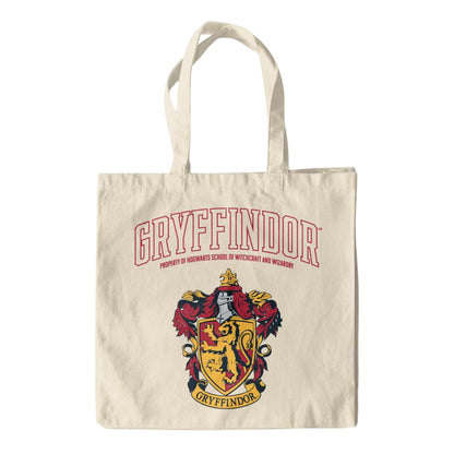 Natural - Front - Harry Potter Gryffindor Tote Bag
