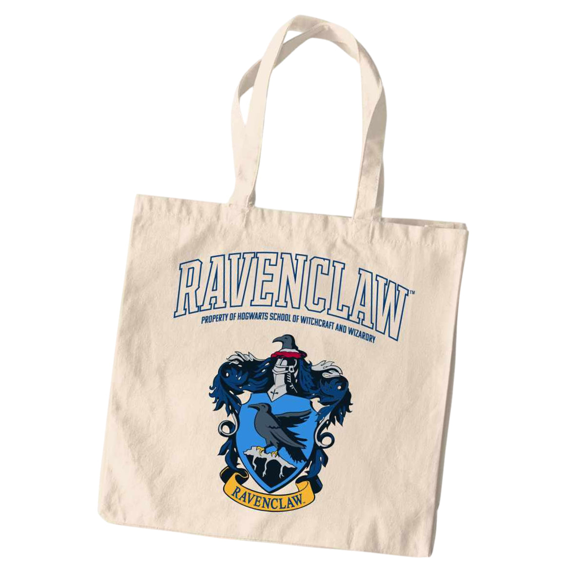 Natural - Back - Harry Potter Ravenclaw Tote Bag