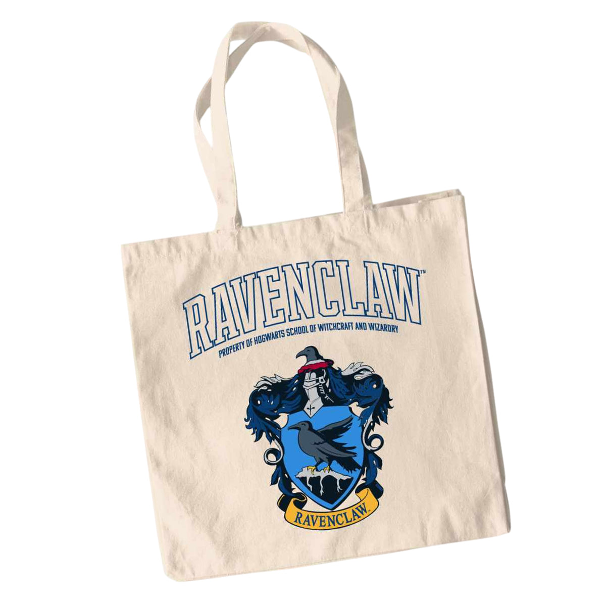 Natural - Side - Harry Potter Ravenclaw Tote Bag