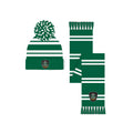 Green - Front - Harry Potter Slytherin Hat And Scarf Set