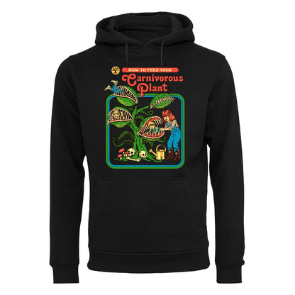 Black - Front - Steven Rhodes Unisex Adult Carnivorous Plant Hoodie