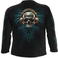 Black - Back - Spiral Direct Unisex Adult Dread Rocks Long-Sleeved T-Shirt