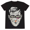 Black - Front - Neck Deep Unisex Adult Ned T-Shirt