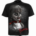 Black - Front - Annabelle Unisex Adult Found You T-Shirt