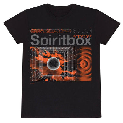 Black - Front - Spiritbox Unisex Adult Rotoscope T-Shirt