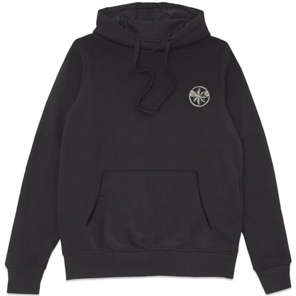 Black - Front - Captain Marvel Unisex Adult Linocut Hoodie