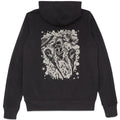 Black - Back - Captain Marvel Unisex Adult Linocut Hoodie