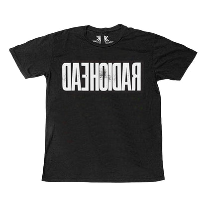 Black - Front - Radiohead Unisex Adult Daehoidar T-Shirt