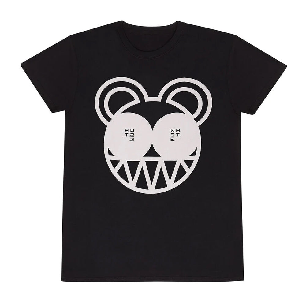 Black - Front - Radiohead Unisex Adult Litigation Bear T-Shirt