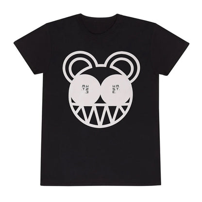 Black - Front - Radiohead Unisex Adult Litigation Bear T-Shirt