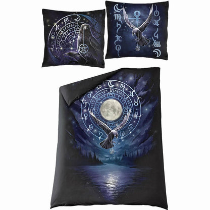 Black - Back - Spiral Direct Witchcraft Duvet Cover Set