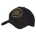 Black - Back - The Lord Of The Rings Logo Cap