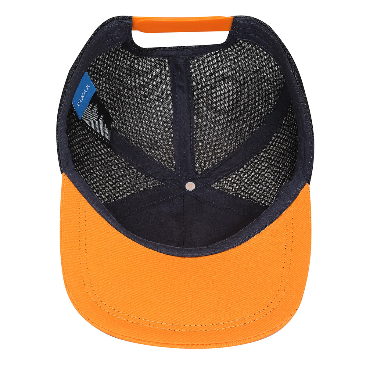 Blue-Orange-Black - Side - Wall-E Local Hero Trucker Cap