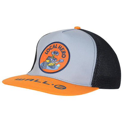 Blue-Orange-Black - Front - Wall-E Local Hero Trucker Cap