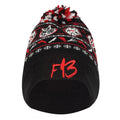 Black-Red-White - Side - Friday The 13th Unisex Adult Masks Beanie