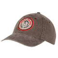 Grey - Side - Jaws Shark Tour Text Baseball Cap