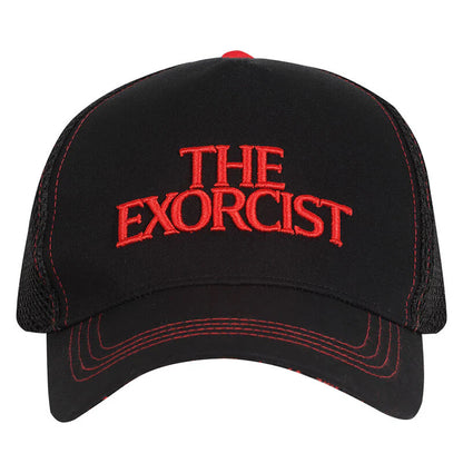Black-Red - Front - The Exorcist Logo Baseball Cap