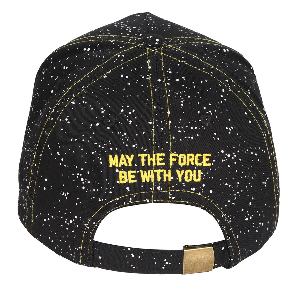 Black - Back - Star Wars Space Logo Baseball Cap