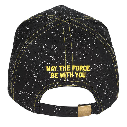 Black - Back - Star Wars Space Logo Baseball Cap