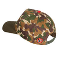 Green-Brown-Red - Back - Jurassic Park Camo Logo Baseball Cap