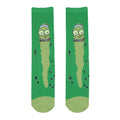 Green - Front - Rick And Morty Unisex Adult Pickle Rick Socks