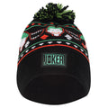 Black - Back - Batman Unisex Adult The Joker Pom Pom Skiing Beanie