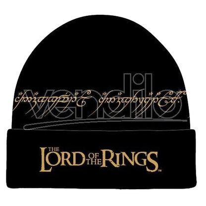 Black - Front - The Lord Of The Rings Unisex Adult One Ring Beanie