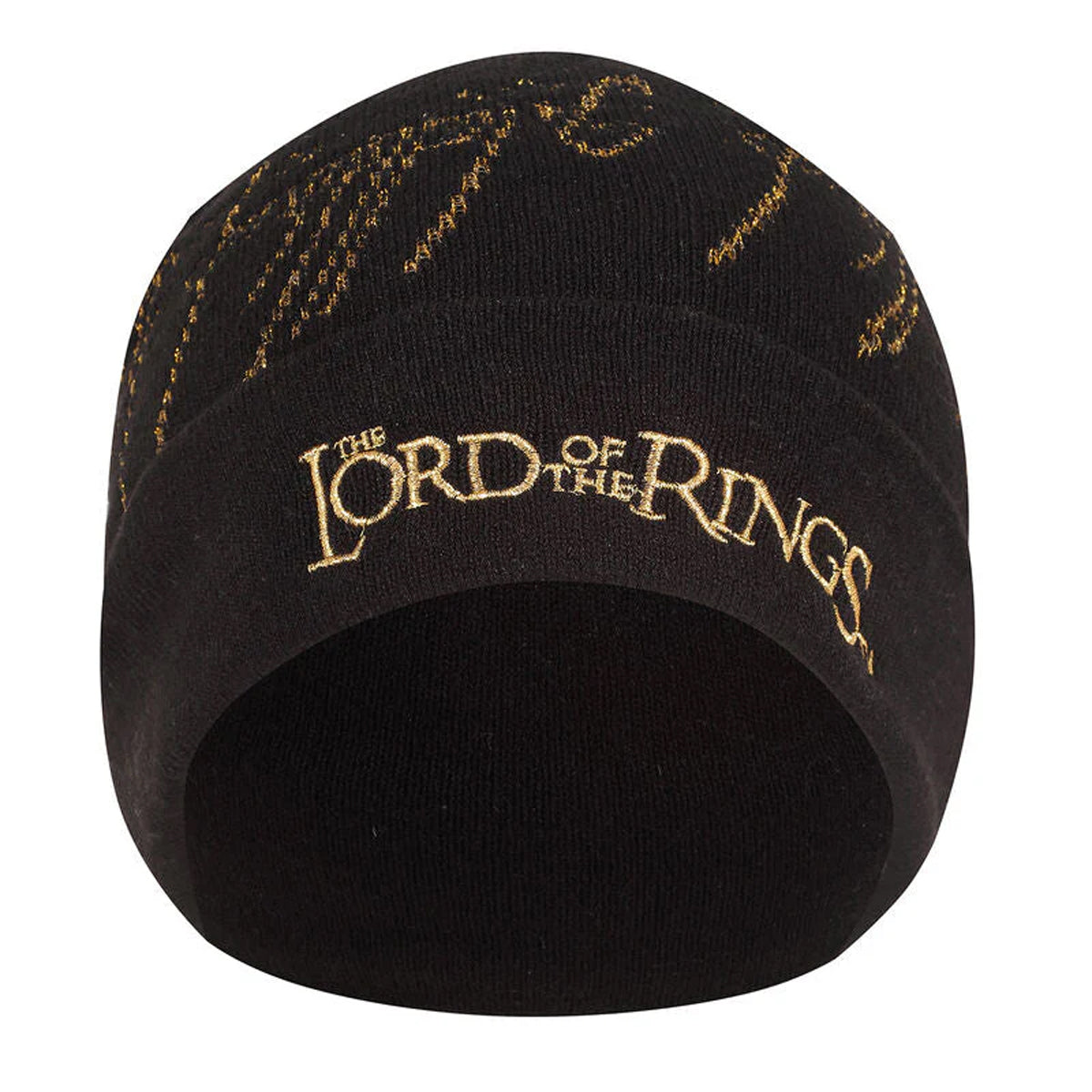 Black - Back - The Lord Of The Rings Unisex Adult One Ring Beanie