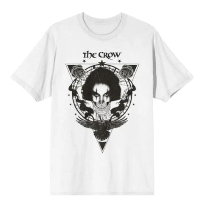 White - Front - The Crow Unisex Adult Gothic Dream T-Shirt