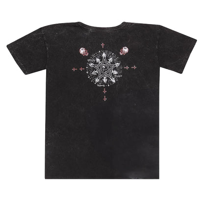 Black - Back - Alchemy Mens Demons Birth T-Shirt