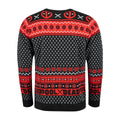 Black-Red - Back - Deadpool Unisex Adult Show Off Jumper