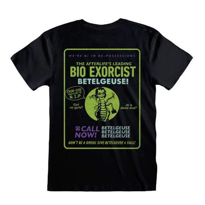 Black - Back - Beetlejuice Beetlejuice Unisex Adult Back Print T-Shirt