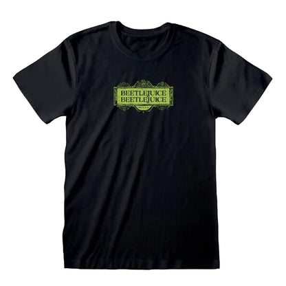 Black - Front - Beetlejuice Beetlejuice Unisex Adult Back Print T-Shirt