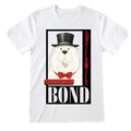 White - Front - Spy x Family Unisex Adult Bond T-Shirt