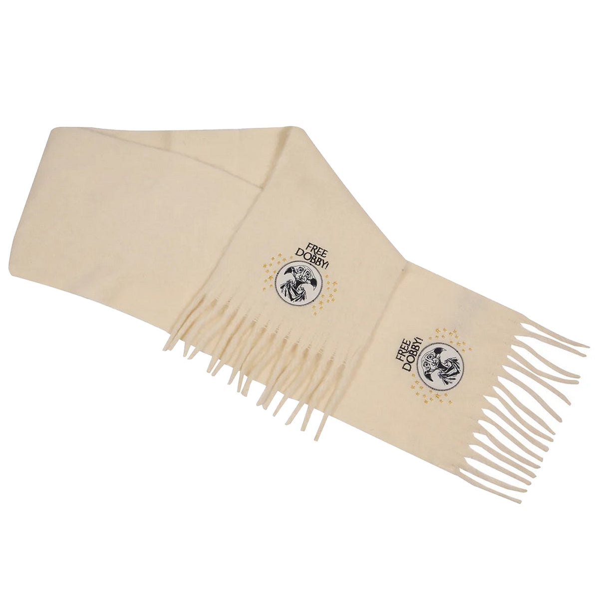 Cream - Back - Harry Potter Free Dobby Scarf