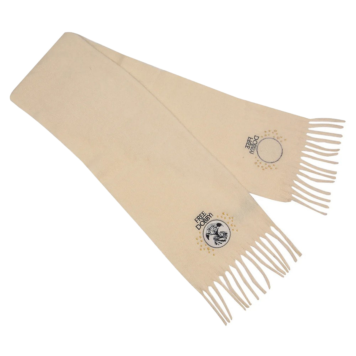Cream - Front - Harry Potter Free Dobby Scarf